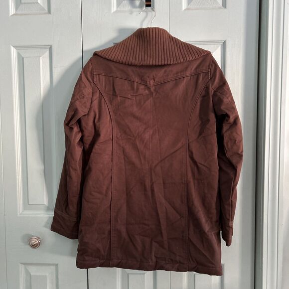Mod O Doc Womens Brown Zip Up Jacket Size 1 Winter Coat - Picture 7 of 9